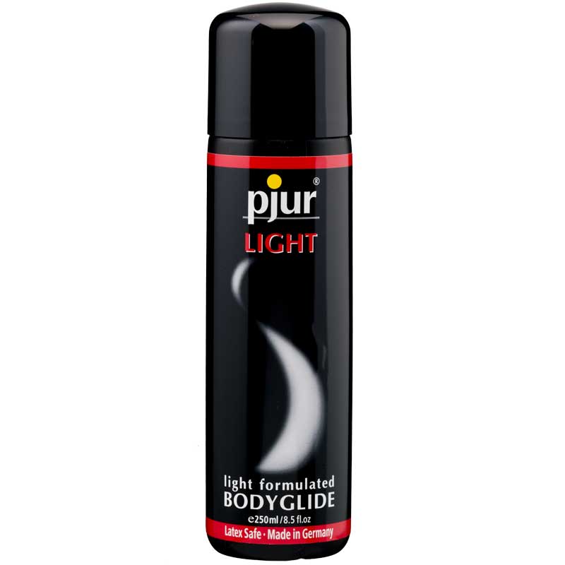 Pjur Light Concentrated Silicone Personal Lubricant 8.5 oz. - Red Garter