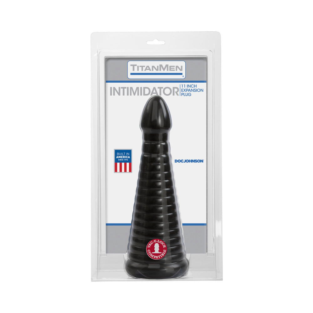 TitanMen - Intimidator Black - Red Garter