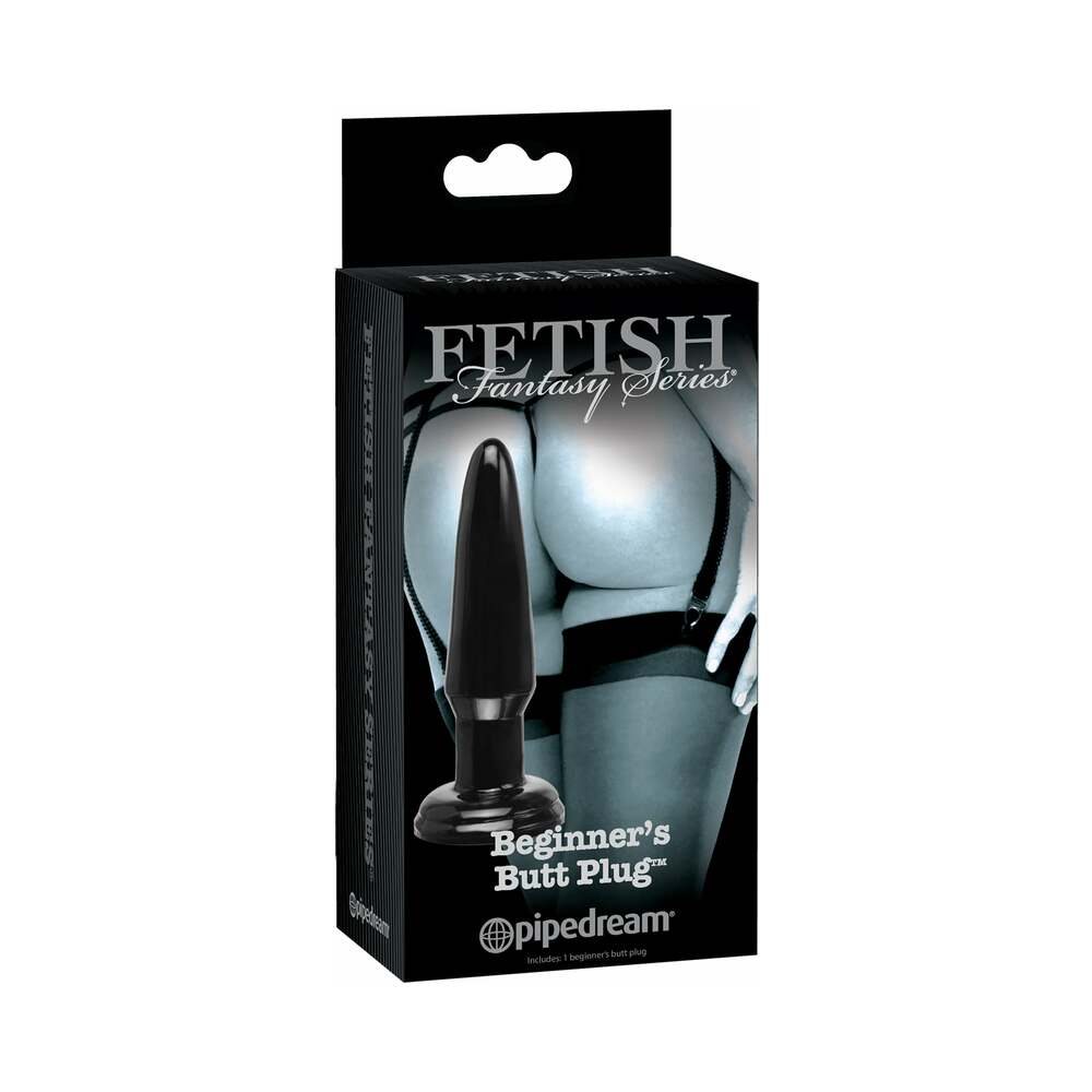 Pipedream Fetish Fantasy Series Limited Edition Beginner''s Butt Plug Black