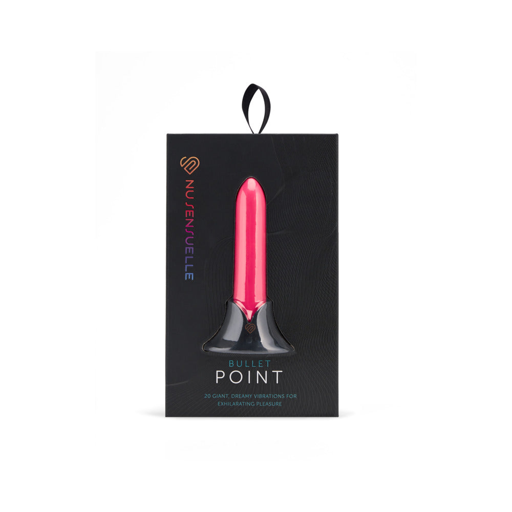 Nu Sensuelle Point Bullet Pink - Red Garter