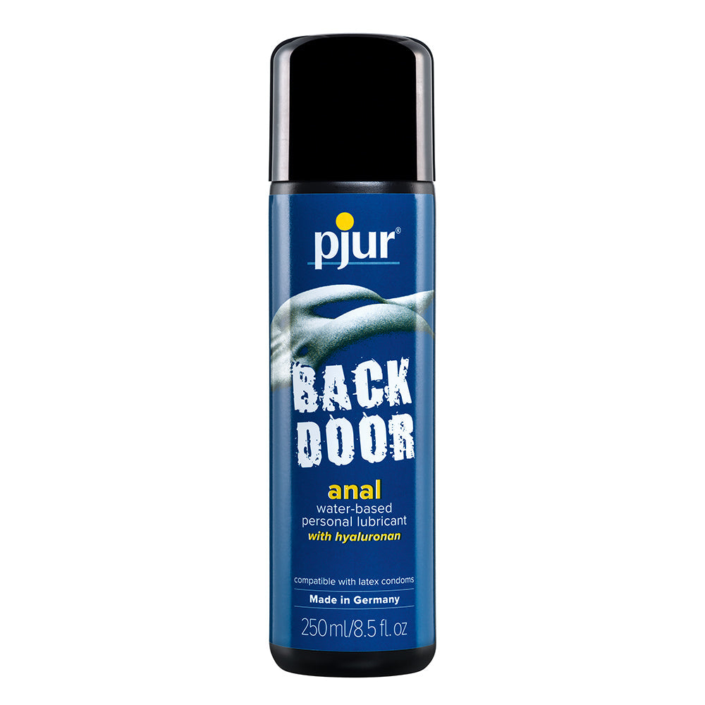 pjur Back Door Water-Based Anal Lubricant 8.5 oz. - Red Garter