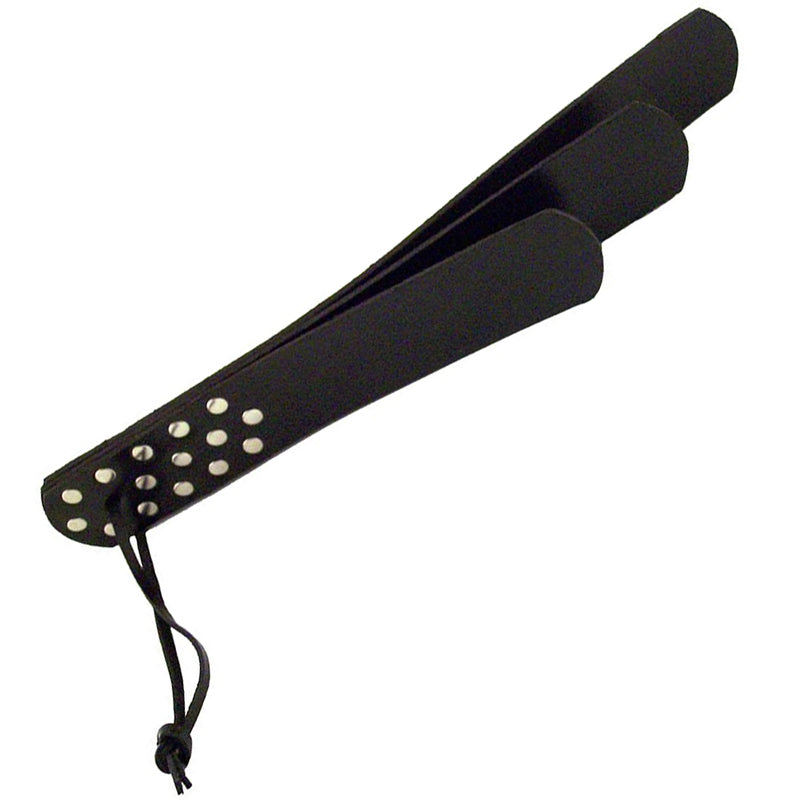 Rouge Three Straps Paddle Black - Red Garter