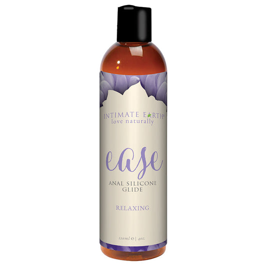 Intimate Earth Ease Relaxing Bisabol Anal Silicone 120 ml/4 oz - Red Garter