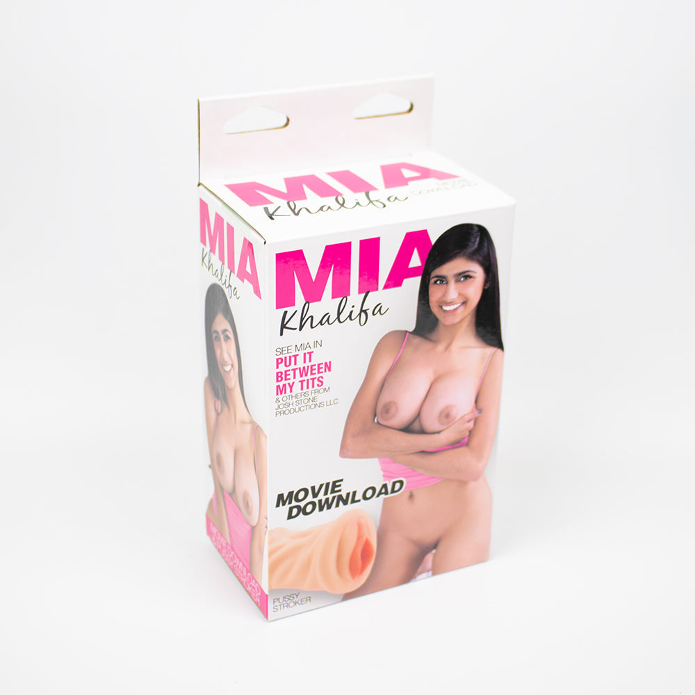 Mia Khalifa Pussy Stroker - Red Garter