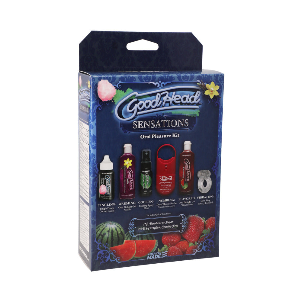 GoodHead - Sensations Kit - 6 pack - Red Garter