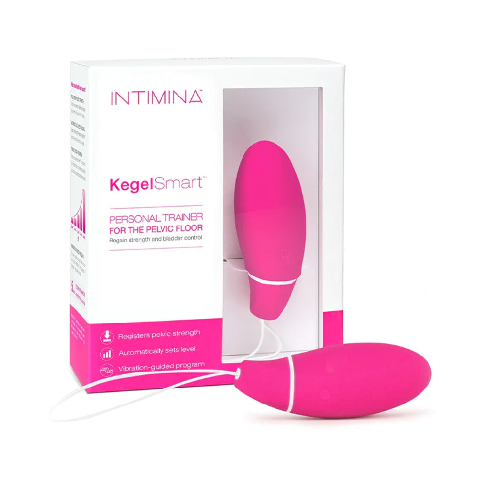 INTIMINA KegelSmart Pelvic Floor Trainer Pink - Red Garter