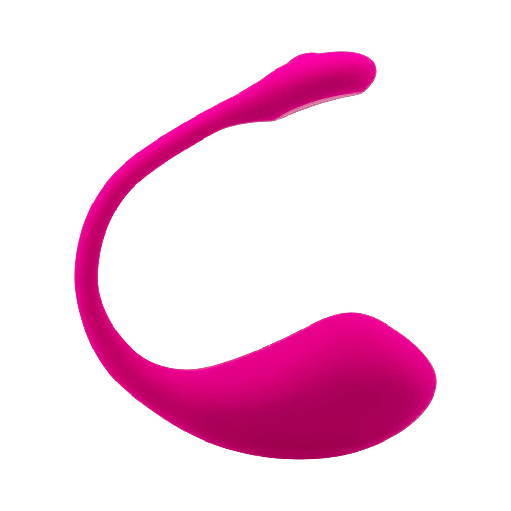 Lovense Lush 2 Bluetooth Remote-Controlled Egg Vibrator - Red Garter