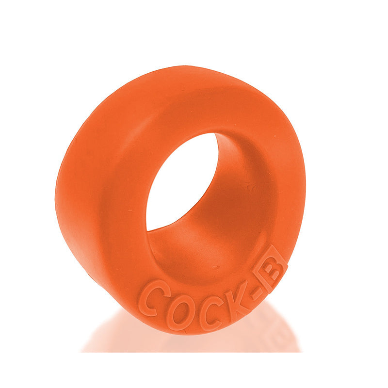 Oxballs Cock-B Bulge Cockring Silicone Orange - Red Garter