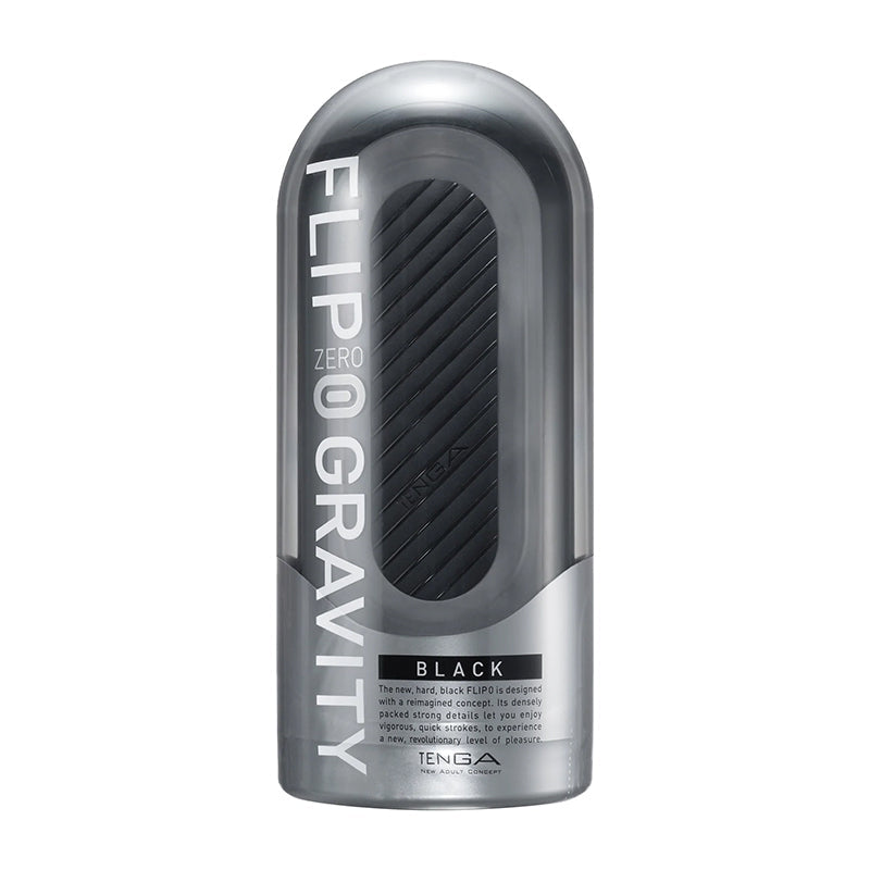 Tenga Flip Zero Gravity Stroker Black - Red Garter
