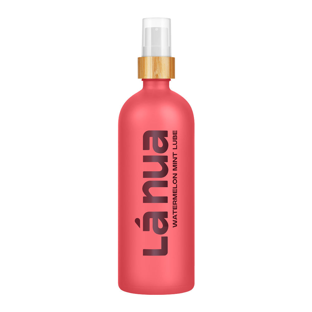 La Nua Watermelon Mint Water-Based Lubricant 6.8 oz. - Red Garter