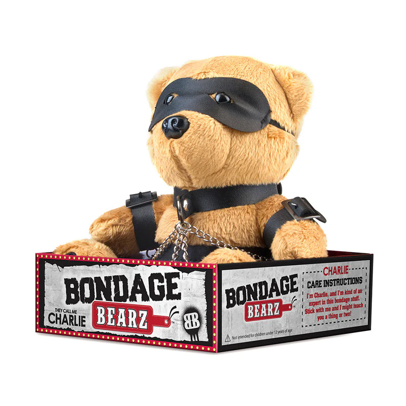 Bondage Bearz Charlie Chains - Red Garter