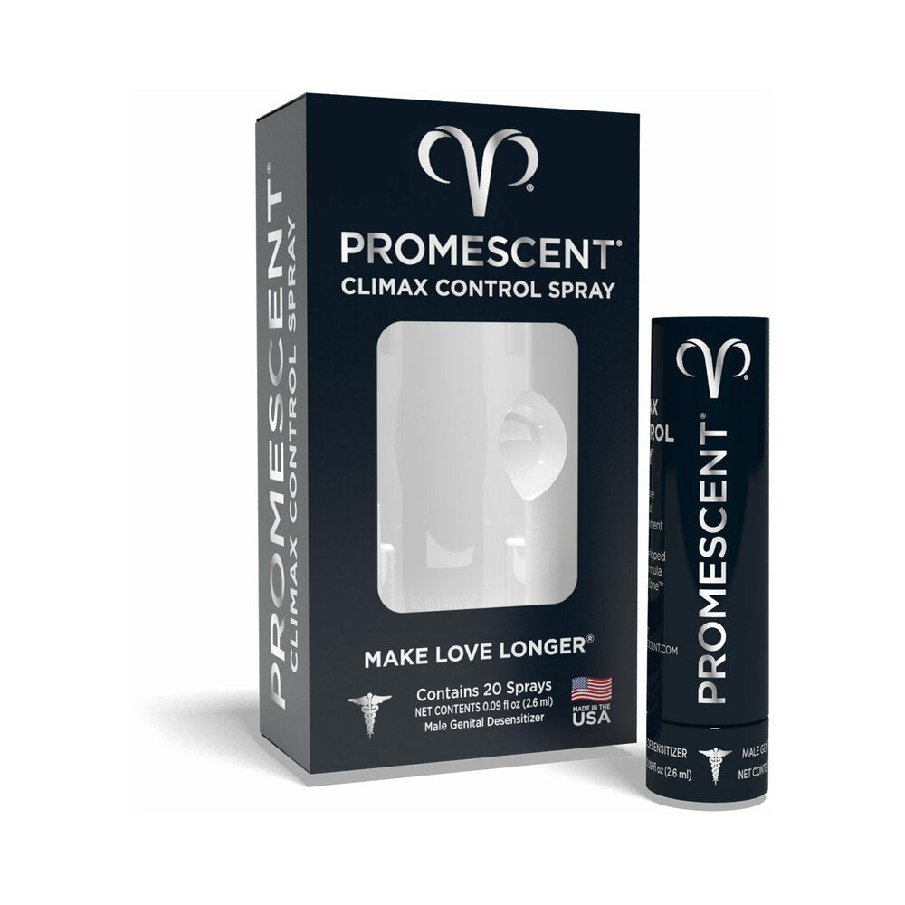 Promescent Climax Control Desensitizer Spray (60 Sprays) 0.25 oz. - Red Garter