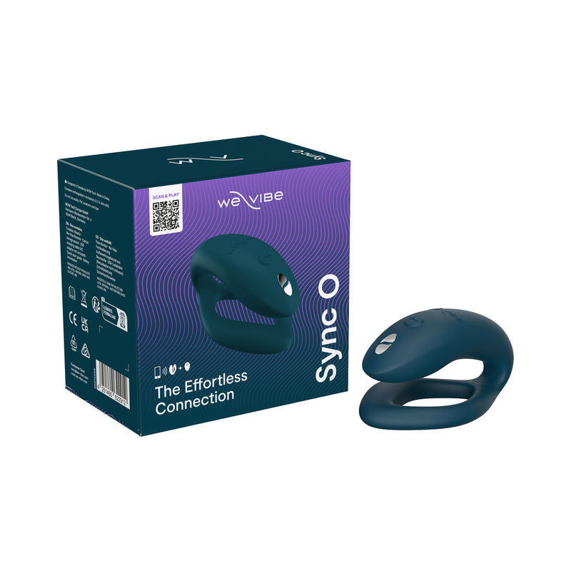 We-Vibe Sync O Velvet Green - Red Garter