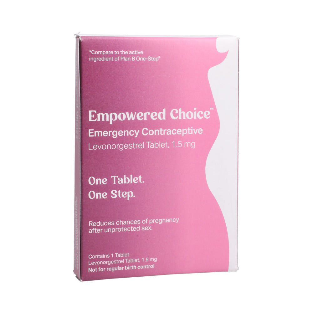 Versea Empowered Choice Emergency Contraception Single Levonorgestrel 1.5 mg tablet - Red Garter