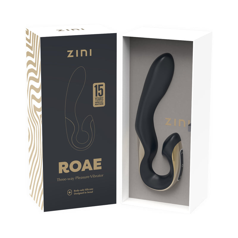 Zini Roae SE Black/Gold - Red Garter