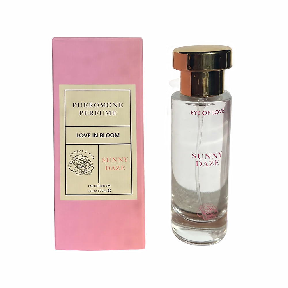 Eye of Love Bloom Attract Him Pheromone Parfum Sunny Daze 1 oz. - Red Garter