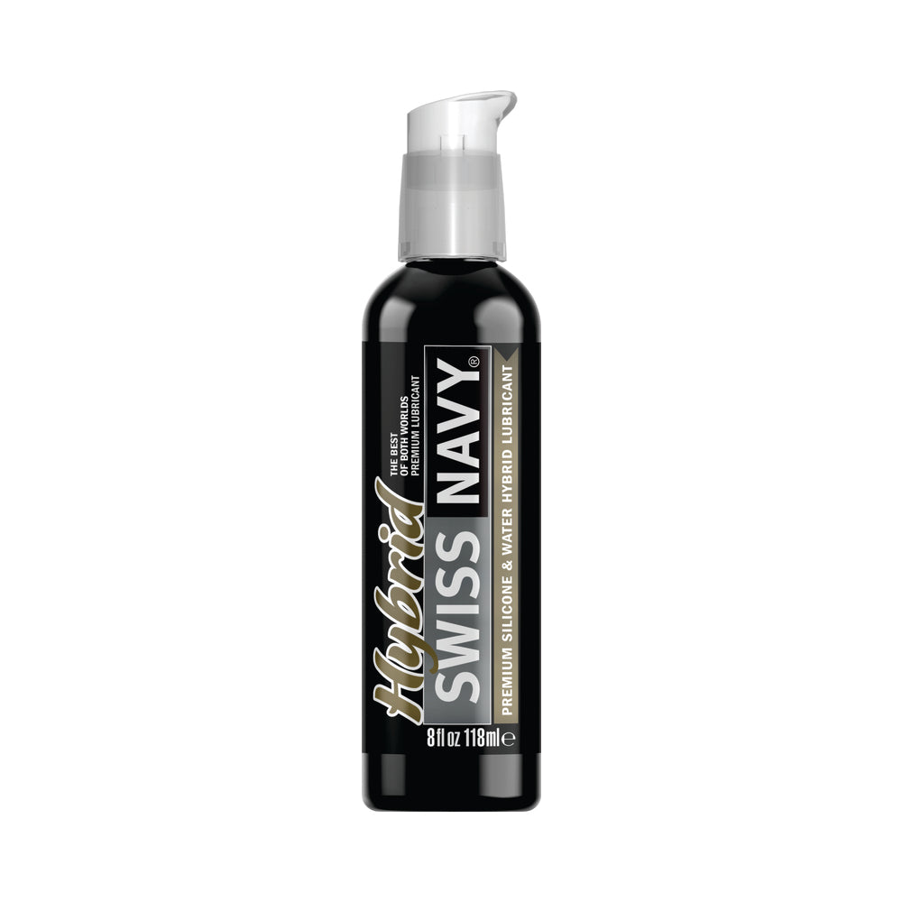 Swiss Navy Hybrid Lubricant 8 oz. - Red Garter