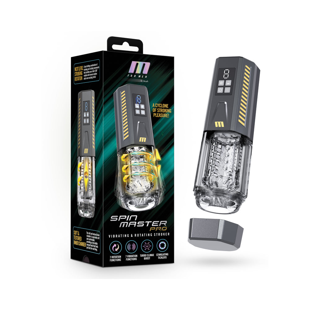 M for Men SpinMaster Pro Grey - Red Garter