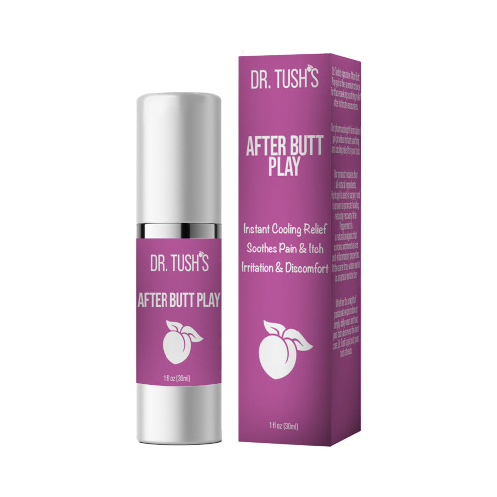 Dr. Tush''s After Butt Play Pink Box 1 oz. - Red Garter