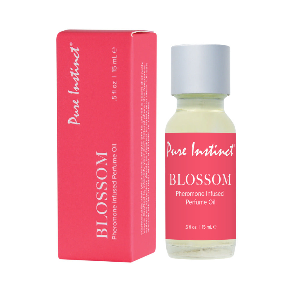 Pure Instinct Pheromone Perfume Oil Blossom Dropper 0.5 oz. - Red Garter