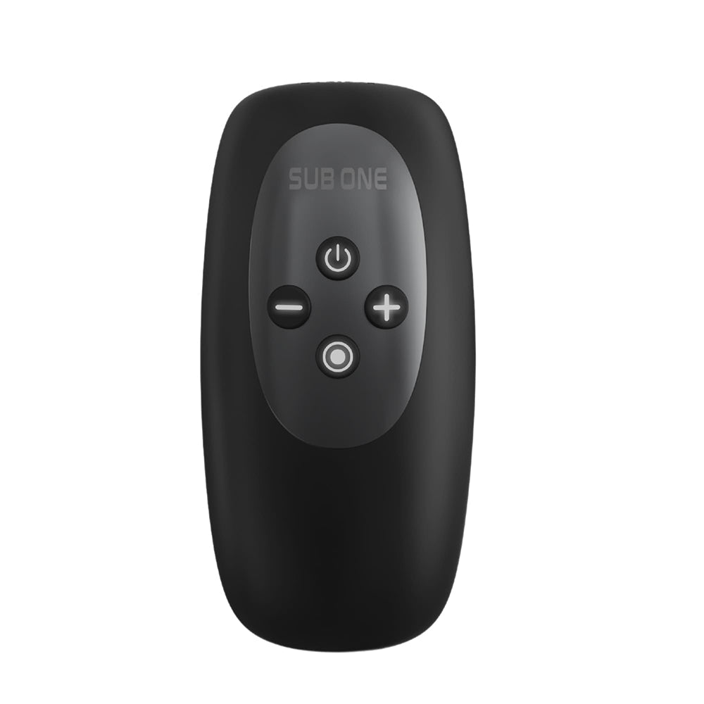 MAN WAN Sub One Tapping Stimulator Infinite Black - Red Garter