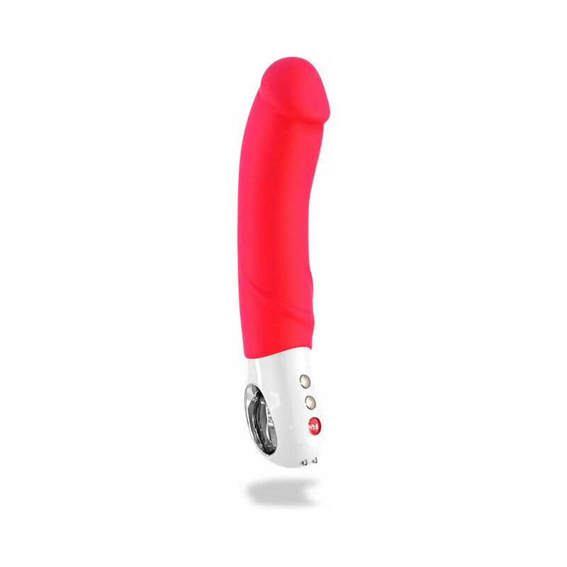 Fun Factory Big Boss Vibrator Pink - Red Garter