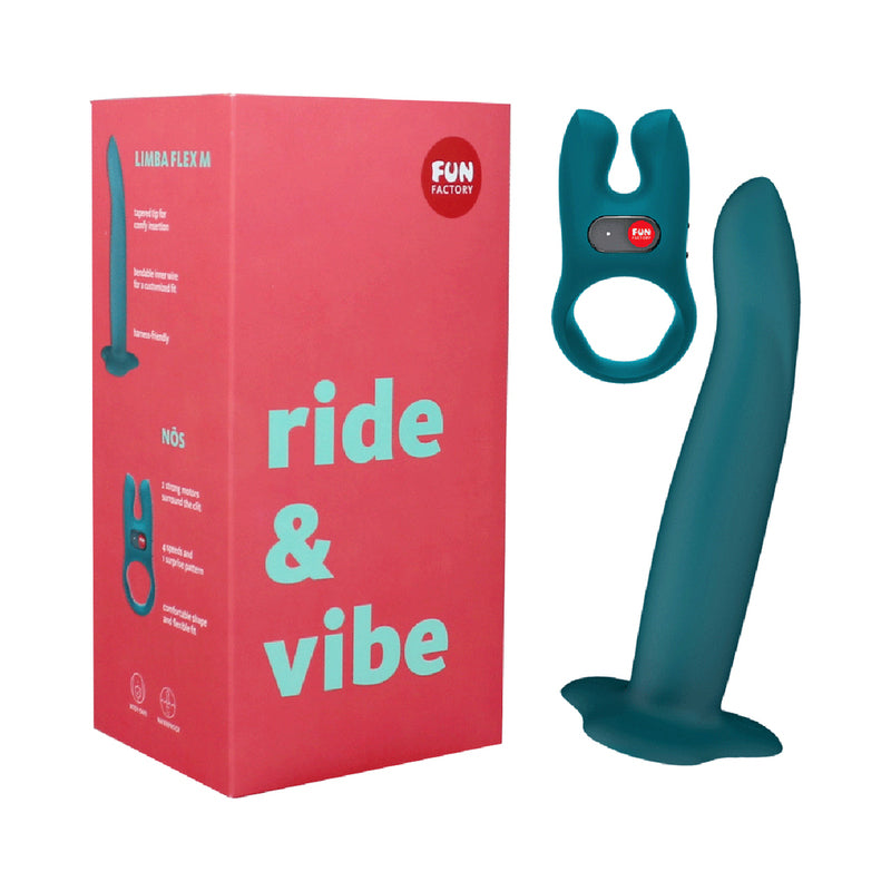 Fun Factory Ride & Vibe Kit - Red Garter