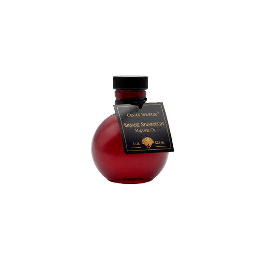 Olivia''s Boudoir Kissable Massage Oil Strawberry 4 oz.