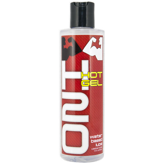 Elbow Grease H2O Hot Gel Lubricant (10oz) - Red Garter