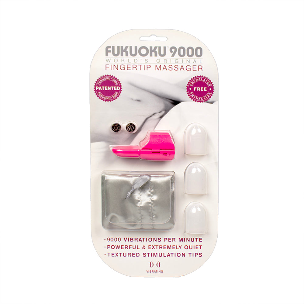 Fukuoku 9000 Finger Massager - Red Garter