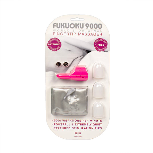 Fukuoku 9000 Finger Massager - Red Garter