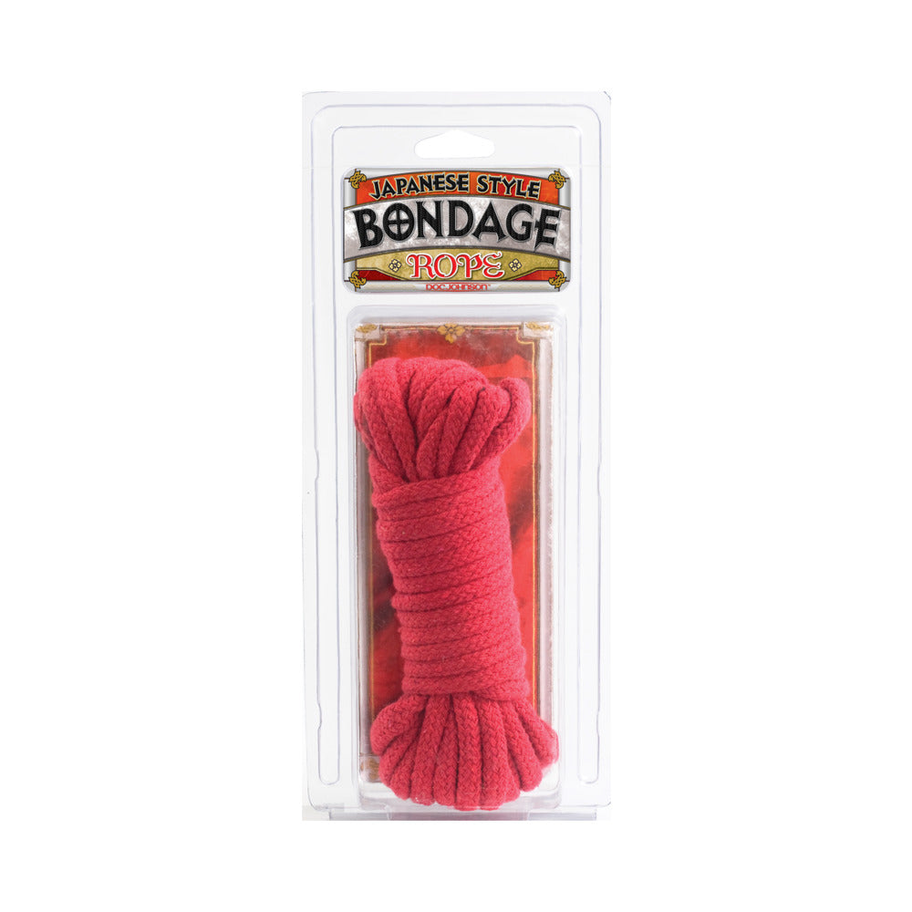 Bondage Rope Cotton (Red) - Red Garter