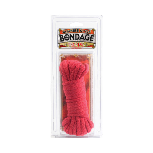 Bondage Rope Cotton (Red) - Red Garter