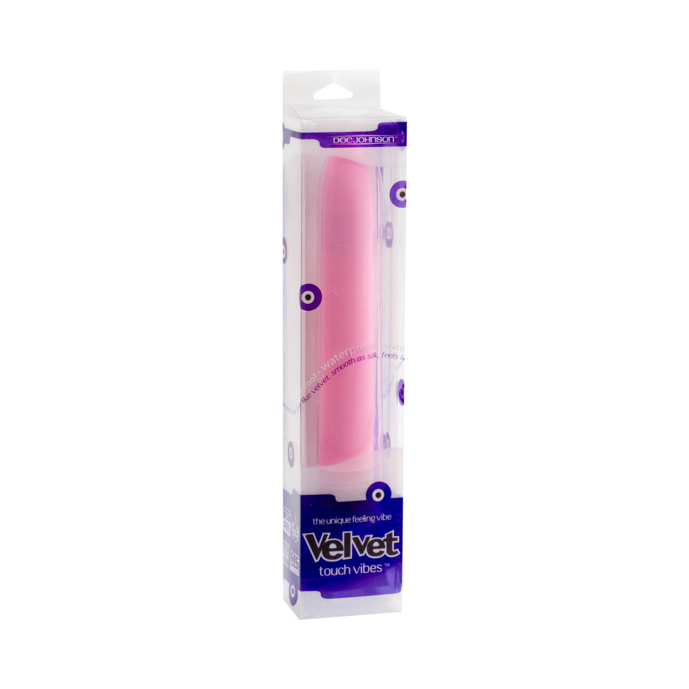 Velvet Touch Vibe 7 inch (Pink) - Red Garter