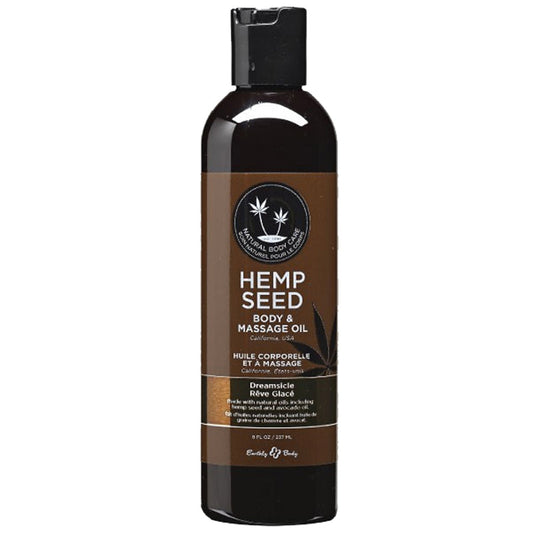 Earthly Body Massage And Body Oil Dreamsicle - Red Garter