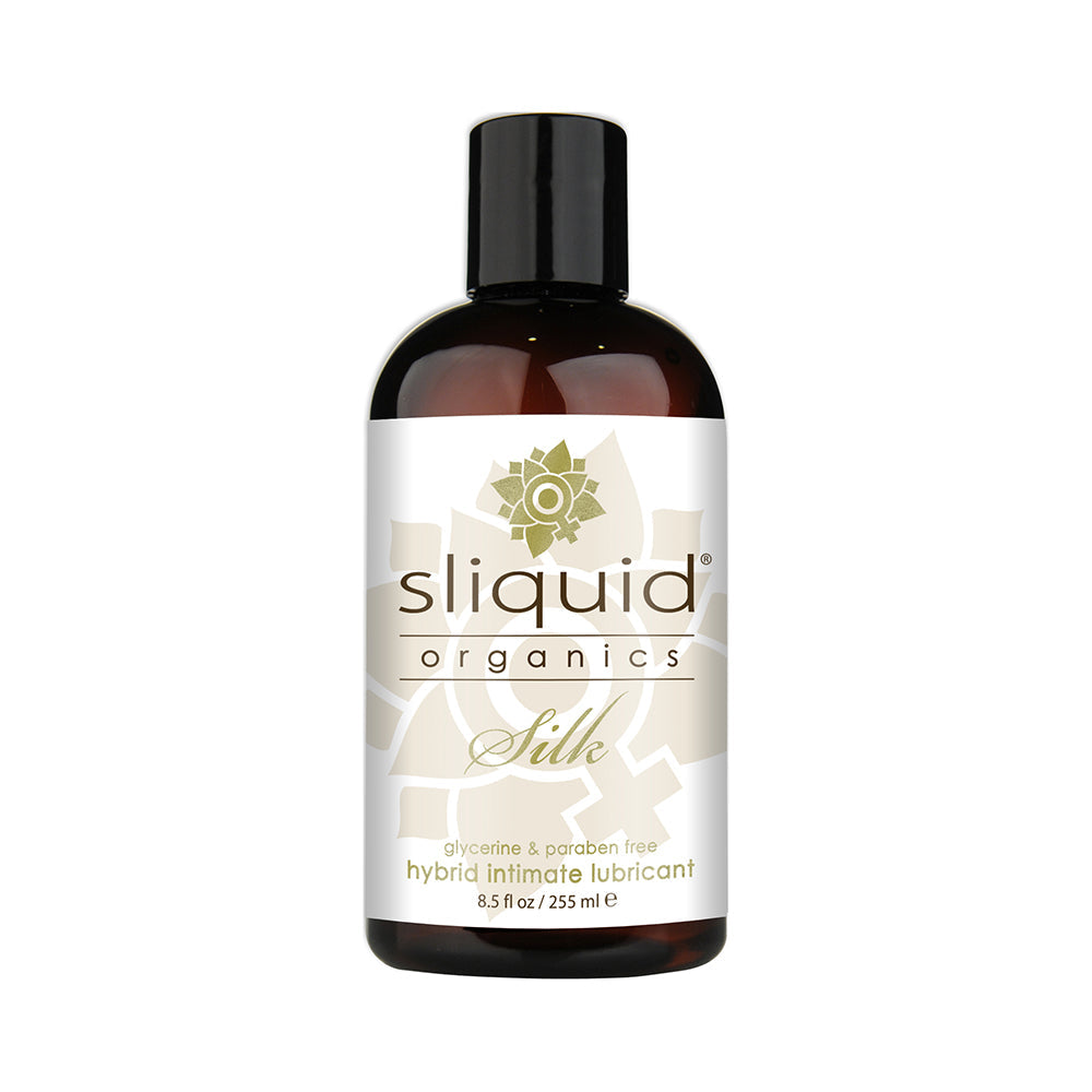 Sliquid Organics Silk Hybrid Lubricant 8.5 oz. - Red Garter