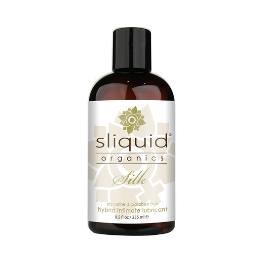 Sliquid Organics Silk Hybrid Lubricant 8.5 oz. - Red Garter