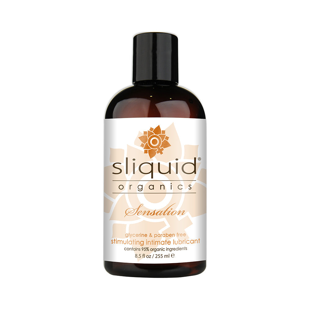 Sliquid Organics Sensation Warming Lubricant 8.5oz - Red Garter