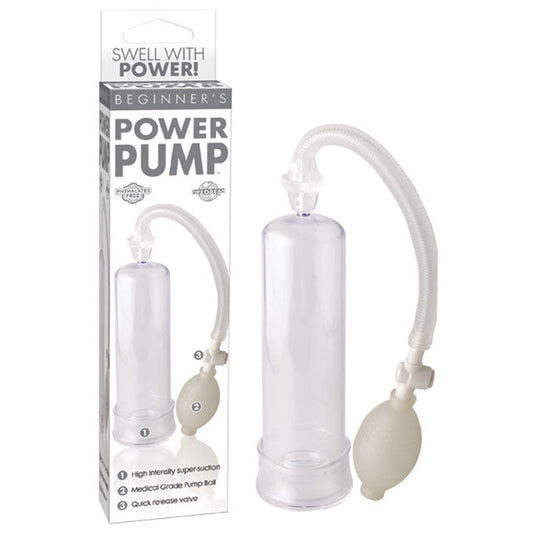 Pipedream Beginner''s Power Pump Clear - Red Garter