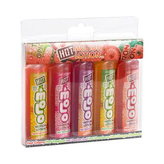 Hot Motion Lotion 5 Pack 1oz. - Red Garter