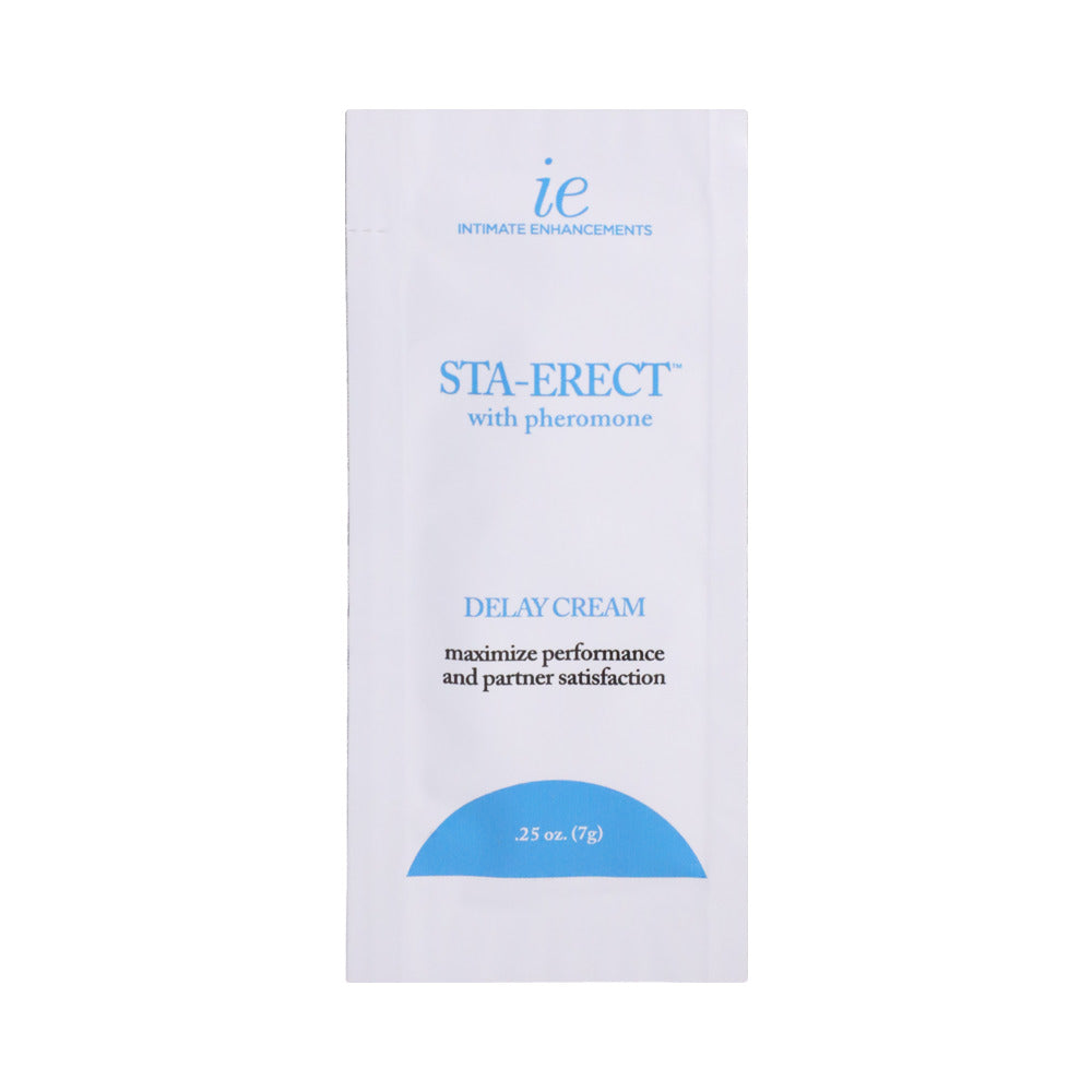 Sta-Erect Cream Pillow (48/Bag) - Red Garter