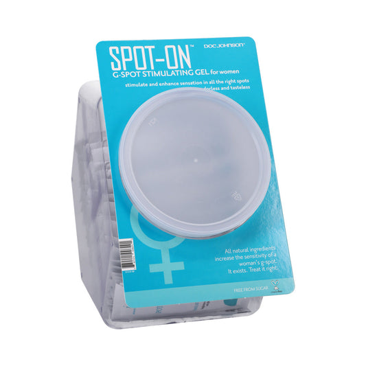 Spot On G-Spot Stimulating Gel Bowl (72) - Red Garter
