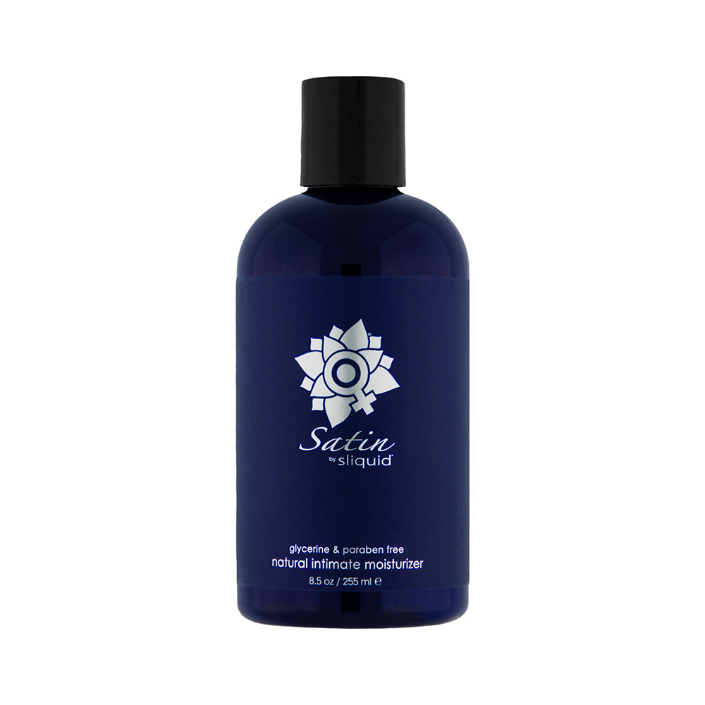 Sliquid Naturals Satin Personal Moisturizer 8.5 oz. - Red Garter