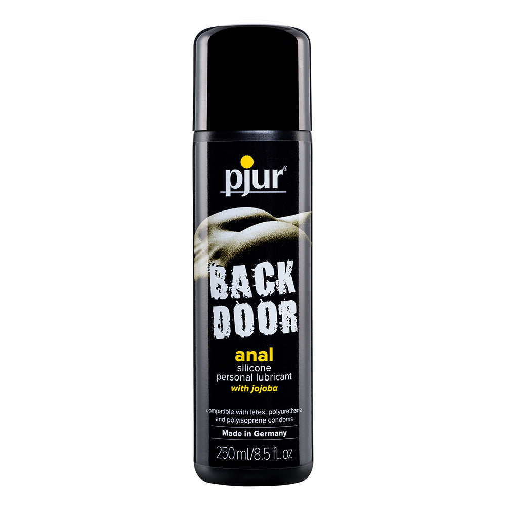 pjur Back Door Silicone Anal Lubricant with Jojoba 8.5 oz. - Red Garter
