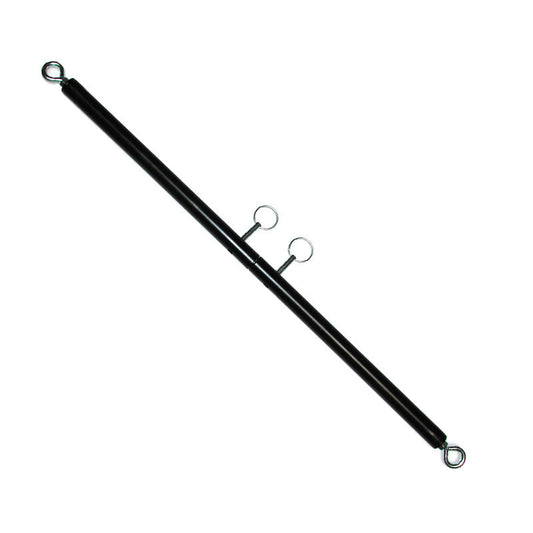 KinkLab Adjustable Spreader Bar (Black) - Red Garter
