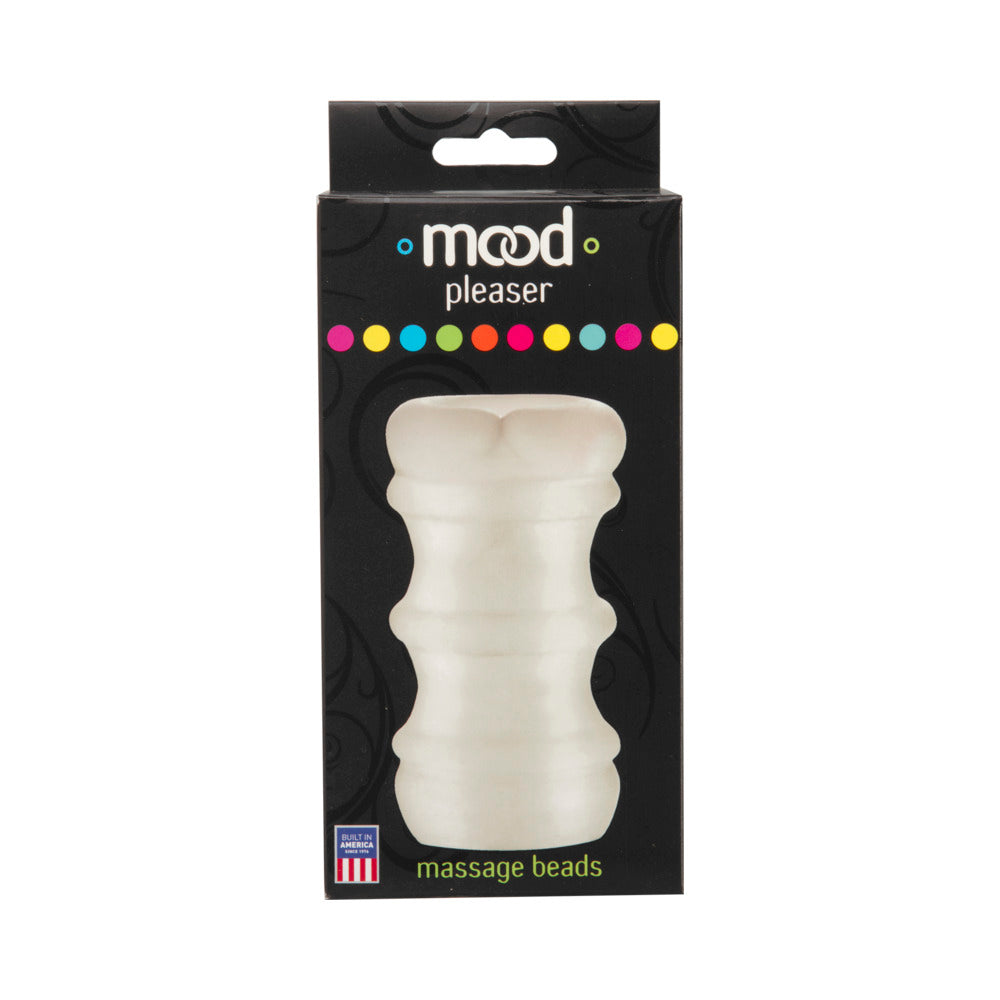 Mood - Pleaser UR3 - Massage Beads Frost - Red Garter