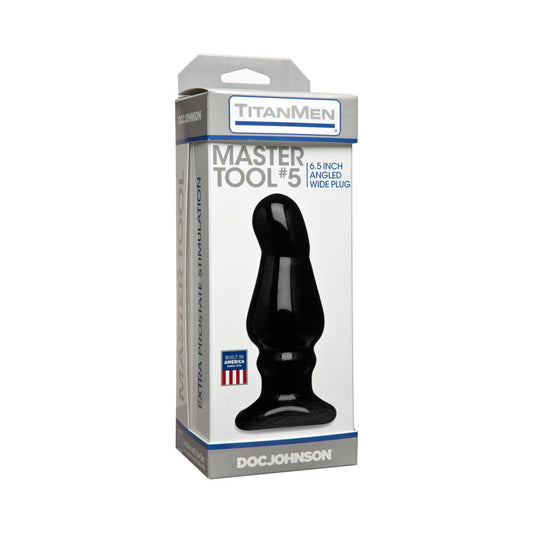 TitanMen - Master Tool #5 Black - Red Garter