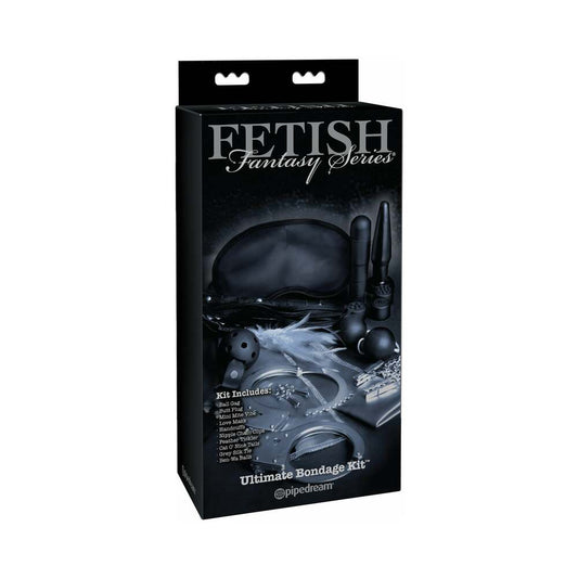 Pipedream Fetish Fantasy Series Limited Edition 11-Piece Ultimate Bondage Kit - Red Garter