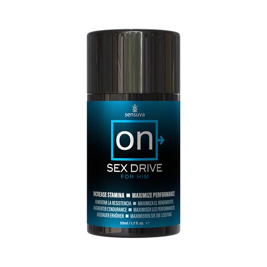 Sensuva ON Sex Drive Testosterone Cream 1.7 oz. - Red Garter