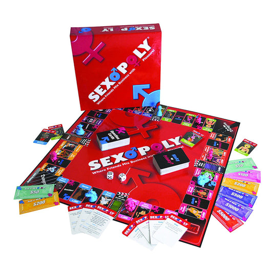 Sexopoly Game - Red Garter